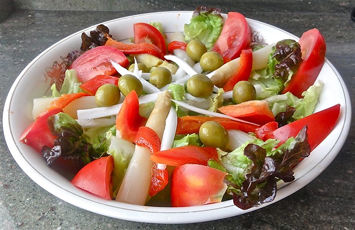 Zöldségtál - egészséges és finom!